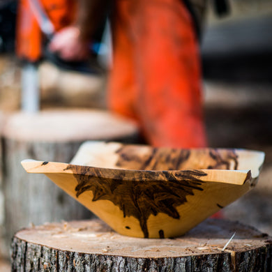 Square Ambrosia Maple Bowl