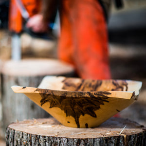 Square Ambrosia Maple Bowl