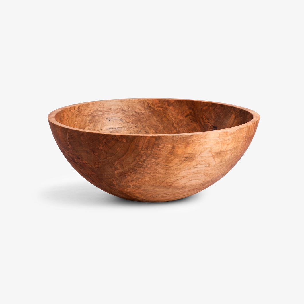 Round Ambrosia Maple Bowl